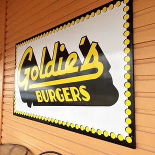 a sign for a restaurant