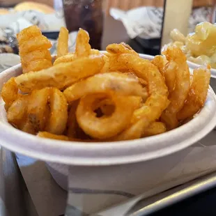 Curly fries 1/2 side.