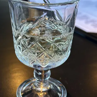 Champagne to cut the richness of the bruschetta