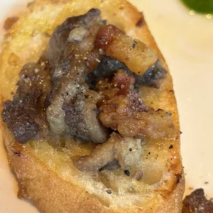 Bone Marrow Bruschetta