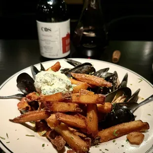 Ceviche Moules Frites