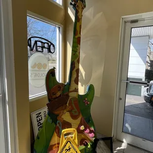Cleveland guitar art piece