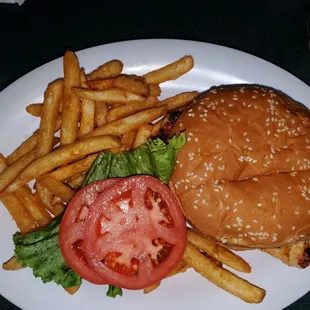 Grilled chicken sandwich