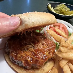 Hickory burger