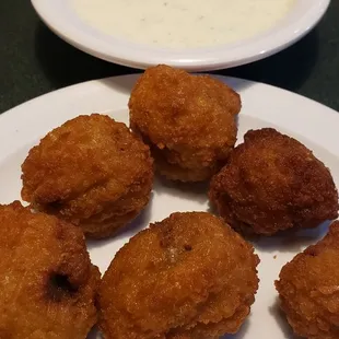 Fried mushrooms