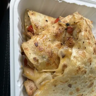 Shrimp and Crab Quesadilla