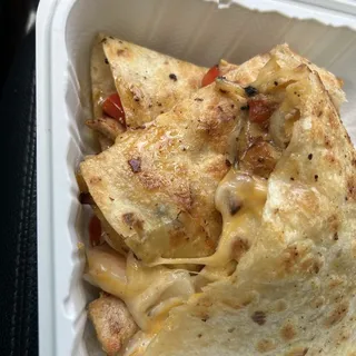 Shrimp and Crab Quesadilla