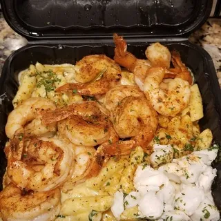 Crab and Shrimp Pasta