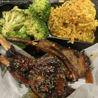 Lamb chop Dinner