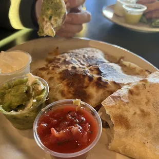 Veggie quesadilla