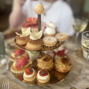 Spread for afternoon tea service