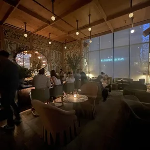 View from a corner of the bar