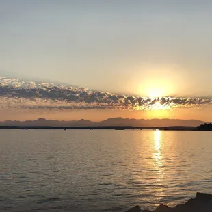 Picnic sunset