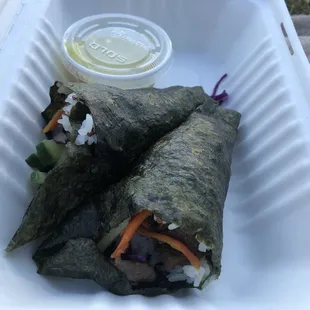 Bulgogi handrolls