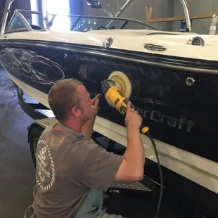Boat detailing