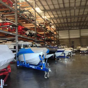 Indoor boat &amp; RV storage in El Dorado Hills
