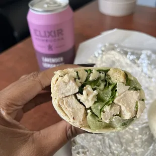 Chicken Caesar Wrap