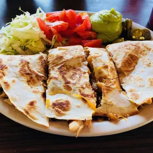 chicken quesadilla