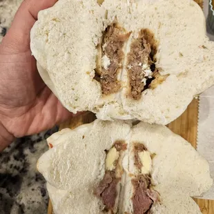 Meat to bun ratio is disappointing, for the price of $3.15 each