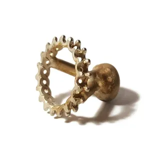 Most of our casting is done in-house by our jeweler, Jim.