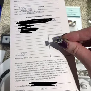 How they text you with what you dropped off for repair! It's great !