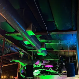 neon lights and neon signs