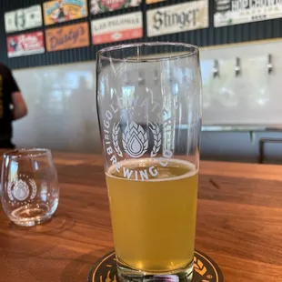 A pint of the Lizard Tail Hazy