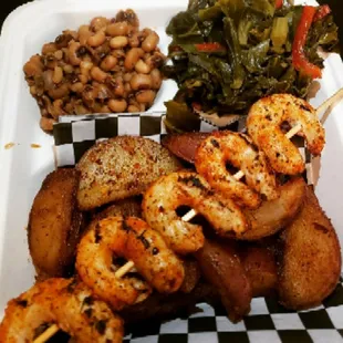 Cajun Shrimp Plate