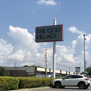 a car parked in a parking lot