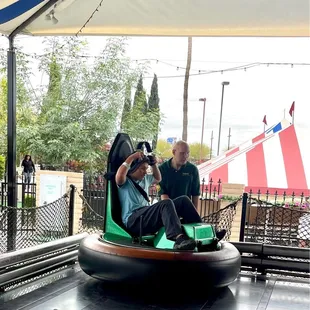 Dakota getting my sons headphones.  Thank you Dakota for you kindness and service