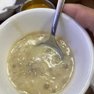 a bowl of soup