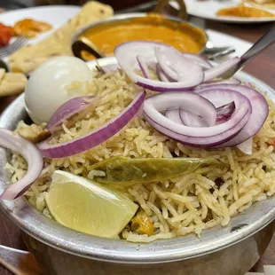 Country chicken pulao