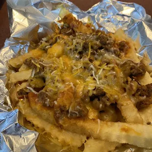 Chili cheese fries!!!! DELICIOUS