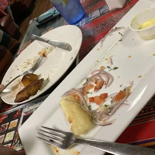 Sorry, we were hungry and it was all delicious.