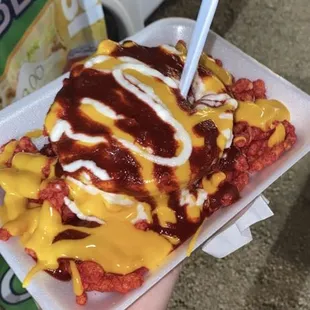 FlamingHot Elotw, super delicious from Tito&apos;s Snacks