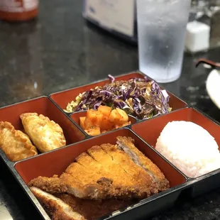 Kids Donkatsu lunchbox