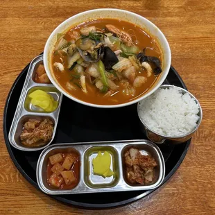 Jjampong - Seafood Noodles