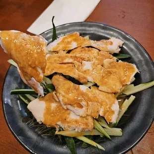 Ban Ban Ji Chicken appetizer... my meal