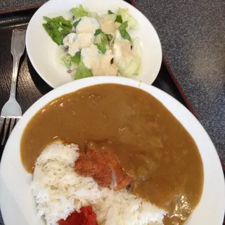 Curry Sauce with Pork Cutlet