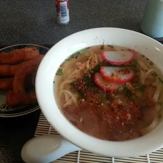 Deep Fried Shrimp Udon