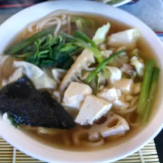 Vegetable Tofu Udon