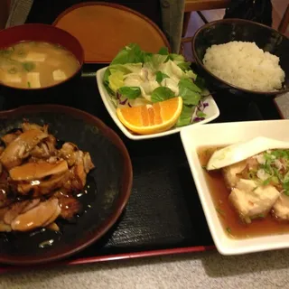 Chicken Teriyaki & Fried Tofu