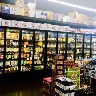 Fantastic selection of beer at great prices