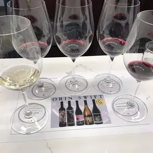 Orin Swift wine tasting tonight at GOMERS