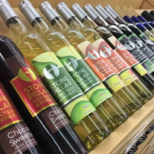 Ever expanding local winery supply.