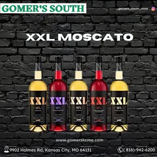 **XXL Moscato is now available at Gomer's South in Kansas City, MO!**