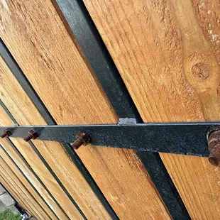 Rusted bolts less than a couple months after install.