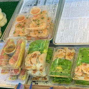 Vietnamese savory food.  Looks yummy!