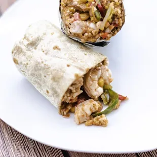 SHRIMP BURRTITO SOO GOOD