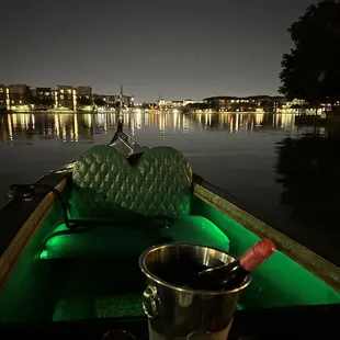 Beautiful view from our seats